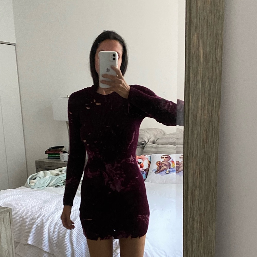 White Fox Lincoln Knit Dress